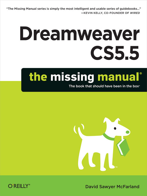 Title details for Dreamweaver CS5.5 by David Sawyer McFarland - Available